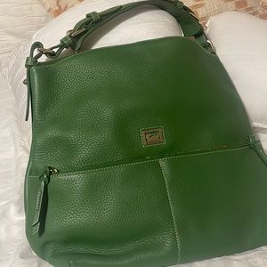 Beautiful Large Dooney and Bourke Green Purse Like Brand New